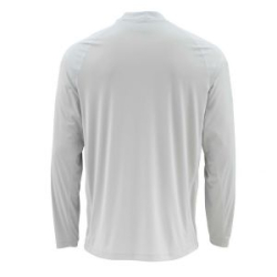 Термофутболка Simms SolarFlex LS Crewneck - Solid, Sterling, L
