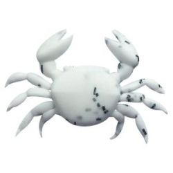 Силиконовая приманка краб Marukyu Power Crab M цвет White (4905789005771)