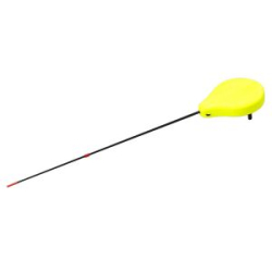 Удочка зимняя Flagman Балалайка 18,5см пена плоская стеклопластик желтая