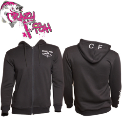 Crazy Fish Cotton Black