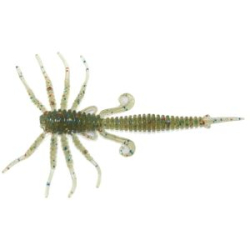 Силиконовая приманка Prizyor Alien 3" (75mm) цвет 010 Зелёная Тыква