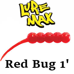 LureMax Red Bug 1''/2см