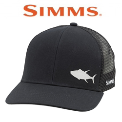 Simms Payoff Trucker - Tuna, Black