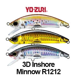 Yo-Zuri 3D Inshore Minnow R1212