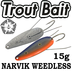 Trout Bait Narvik Weedless 15 гр.(незацепляйка)