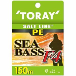 Шнур Toray PE Sea Bass F4 Light Green 150m #2
