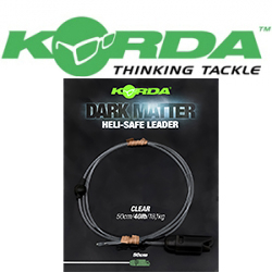 Korda Dark Matter Leader Heli Safe Clear