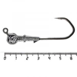 Призёр джиг-головка на крючке 5/0 12гр. 3шт.