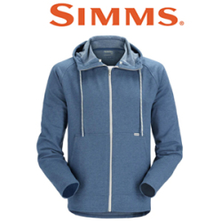 Simms Vermilion Full-Zip Hoody, Navy Heather