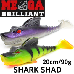 Mega Brilliant Shark Shad 20