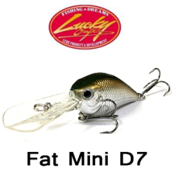 Lucky Craft Fat Mini D7 