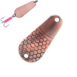 Блесна колеблющаяся Mikado Gnom №2/20гр./6,1см - старая медь