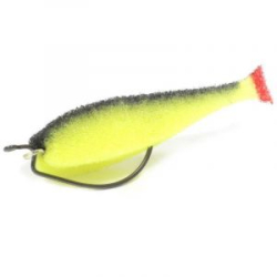 Поролоновая рыбка Lex Classic Fish 10 OF2 YBB (желтое тело/черная спина/красный хвост)