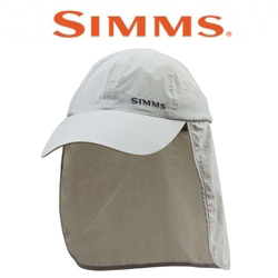 Simms Superlight Sunshield Cap, Sterling