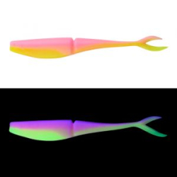 Силиконовая приманка Daiwa Bait Junkie 7" Jerkshad цв. VOLTAGE