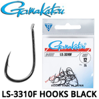 Gamakatsu LS-3310F Hooks Black