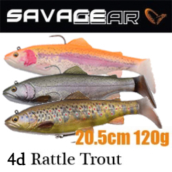 Savage Gear 4d Rattle Trout MS 20.5cm 120g