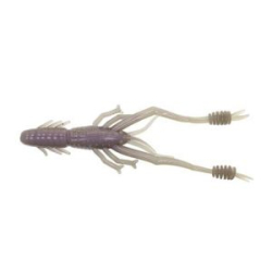Силиконовая приманка Креветка Reins Ring Shrimp 4" (в уп. 8 шт.) цв. #008 Ghost Pro Blue