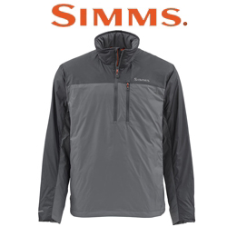 Simms Midstream Insulated Pull-Over, Anvil