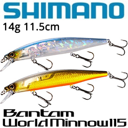 Shimano Bantam WorldMinnow 115F ZQ-M11U