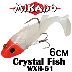 Mikado Crystal Fish WXH-61-6см