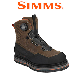 Simms G3 Guide BOA Boot - Felt, Hickory
