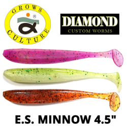 Grows Culture Diamond E.S. minnow 4.5"