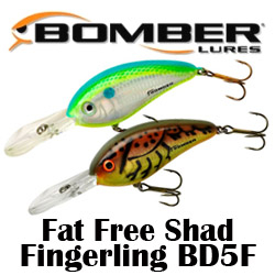 Bomber Fat Free Shad Fingerling BD5F