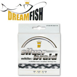 DreamFish Silver Braid White 150м