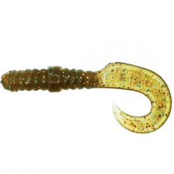 Cиликоновая приманка RuBaits Classic Twister 2,3" 8 шт. - RBCT57Gr17 - Тыква звёздная