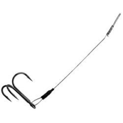 Оснастка стингер BKK Spear Stinger HD-7X7 Wire (Pike - 9cm, 26kg, 0.7mm) (A-EU-0655) 2# (2шт)