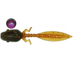 Силиконовая приманка креатура головастик слаг RuBaits Tadpole - RBTd50MO05 - Маш/масло золотое УФ