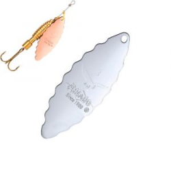 Блесна вращающаяся Mikado ZigZag 15гр. - серебро