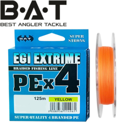 BAT PE Egi Extrime NEW Yellow 125m