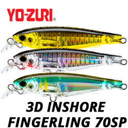 Yo-Zuri 3D Inshore Fingerling 70SP R1409