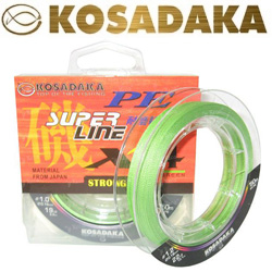 Kosadaka Super Line PE X4 150м Light Green