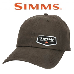 Simms Oil Cloth Cap, Coffee