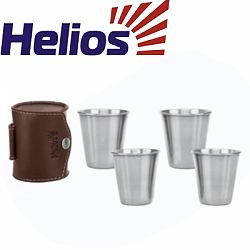 Helios "Зеркальный" (HS-NS-А14) Набор стопок 60 мл