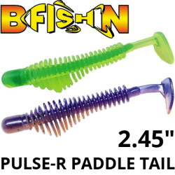 B Fish & Tackle Pulse-R Paddle Tail 2.45"