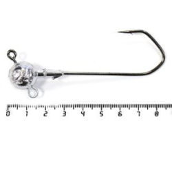 Призёр джиг-головка с ухом для поводка на крючке 8/0 3 шт. 24 гр.