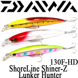 Daiwa Shore Line Shiner-Z Lunker Hunter 130F-HD