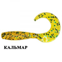 Силиконовая приманка Crazy Fish Angry Spin 2" 21-45-31-6 кальмар цв. 31