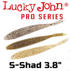 Lucky John Pro Series S-Shad 3.8"