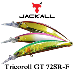 Jackall Tricoroll GT 72SR-F