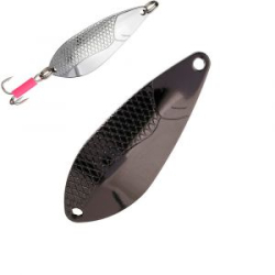 Блесна колеблющаяся Mikado Dancer №5/28,5гр./9,5см - чёрный пепел