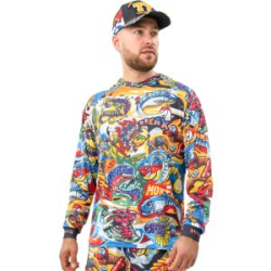 Фирменная джерси Relax мужская (веселые картинки) - VRRM-XXXL