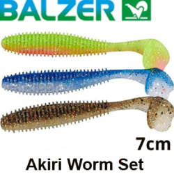 Balzer Akiri Worm Set 7см