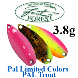 Forest Pal Limited Colors PAL Trout 3.8g