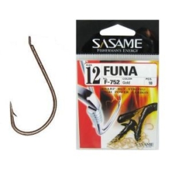 Крючок Sasame FUNA BROWN №10