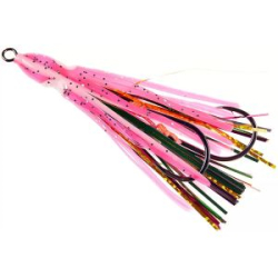 Крючки Higashi Double assist hook DOHF70 #12 #Pink glow strip